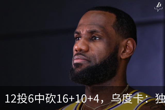 12投6中砍16+10+4，乌度卡：独行侠用中锋防他时他表现不错
